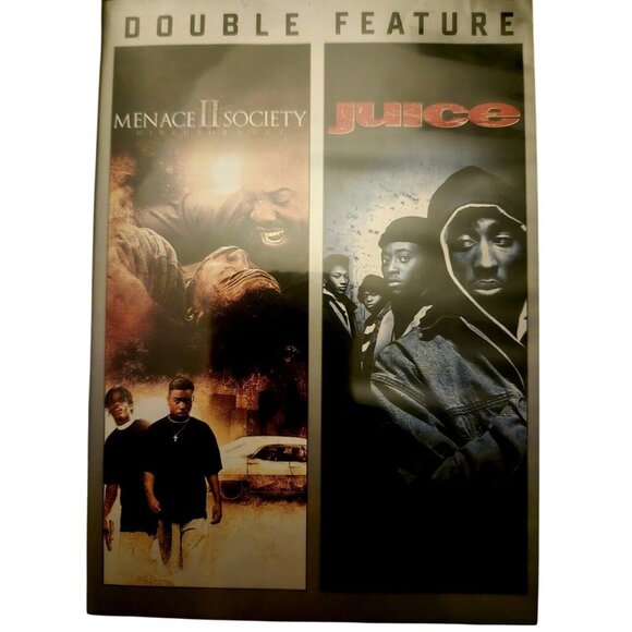 Menace II Society & Juice - Double Feature DVD  - Widescreen Version Drama Movie - Picture 1 of 2